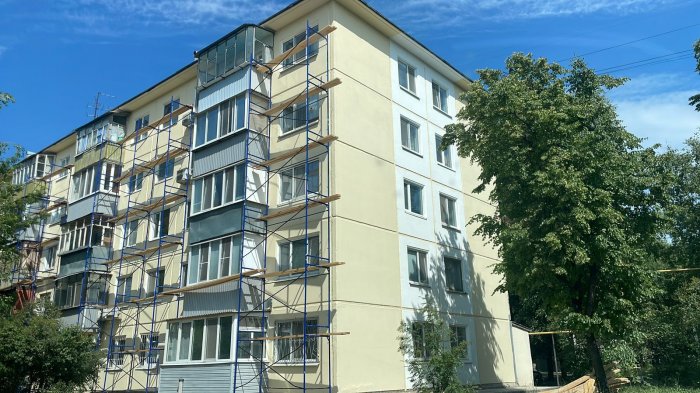 С начала 2023 года в Ульяновской области капитально отремонтировали 69 многоквартирных домов