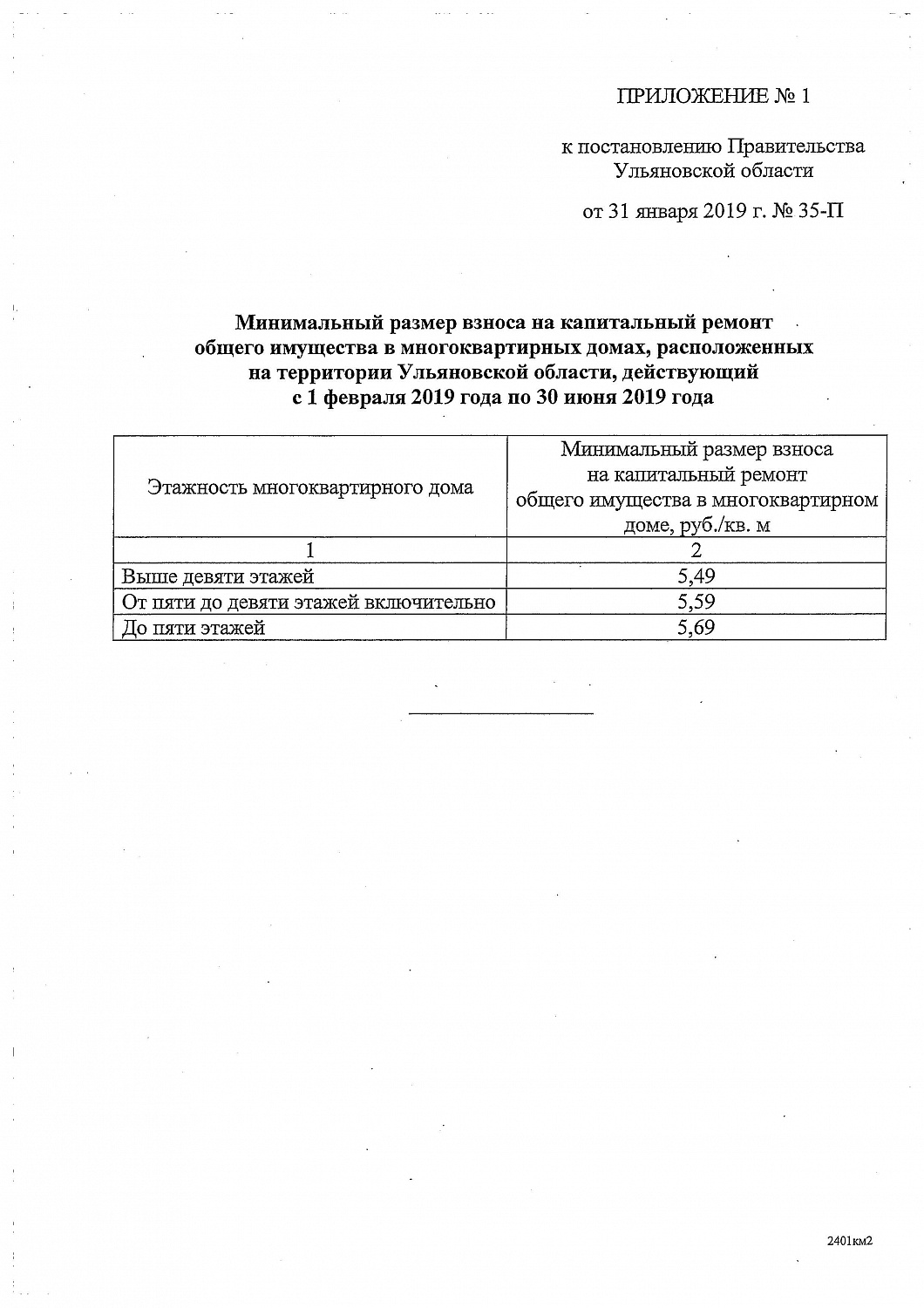 В Ульяновской области изменился минимальный размер взноса на капитальный ремонт